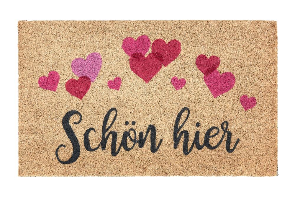 Kokos Fußmatte Gift Company Schön hier